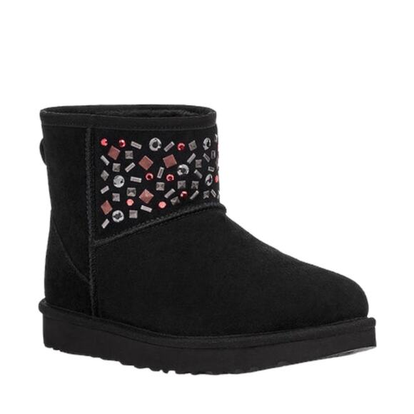 UGG Shoes - UGG Womens Classic Mini Studs ll Boots 1119101 Size 8